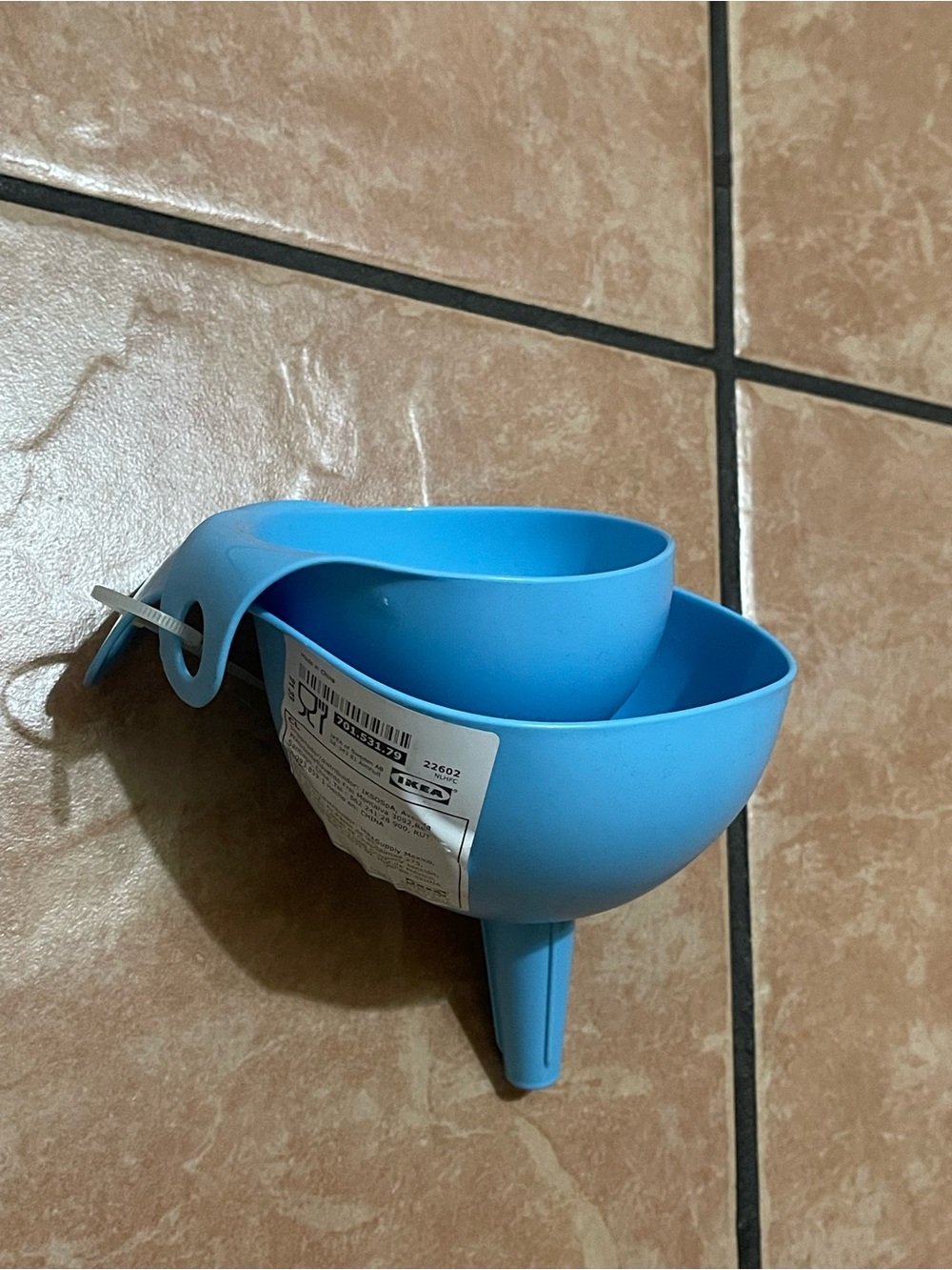 Send offer to me Blue Silicone Funnel Set - 2-Pack